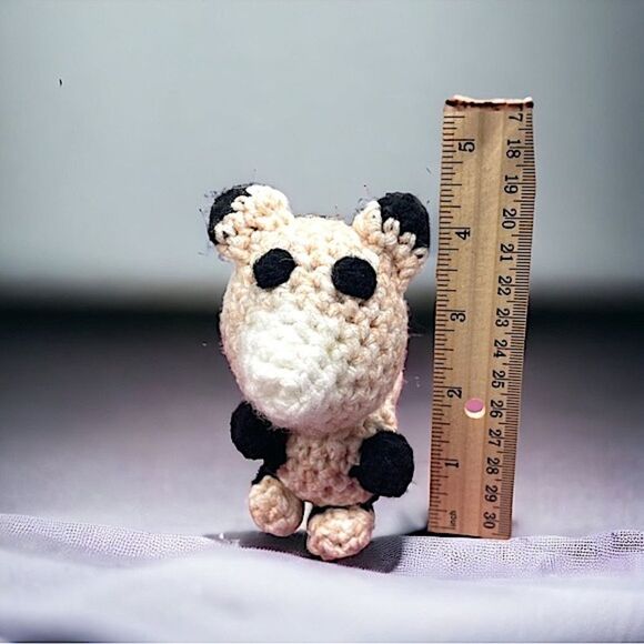 Jason’s Creations l Hand-crocheted l Amigurumi l Foxy Fox l Tan/White l 4” l New - Picture 5 of 10